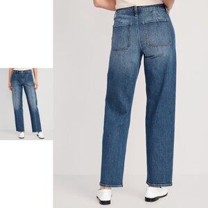 OLD NAVY high rise OG loose jeans in knowles (sz0)